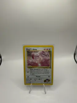Pokemon TCG Koga's Ditto Holo Rare Card 10/132 Gym Challenge Near Mint Condition - Image 1