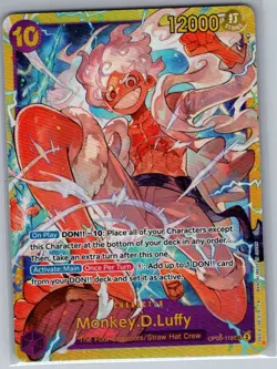 Monkey.D.Luffy OP05-119 SEC Awakening of the New Era - One Piece Card Game - NM - Image 1