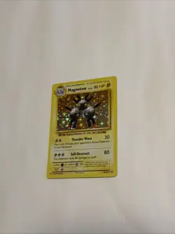 Pokemon Tcg Evolutions Magneton # 38/108 Rare Holo Rare MP 2016 Trading Card - Image 1