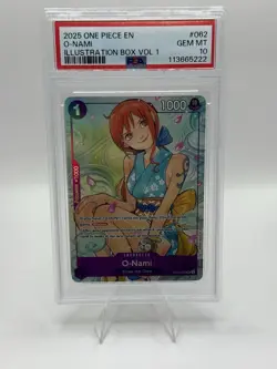 O-Nami (Illustration Box Vol.1) OP05-062 One Piece Promotion Cards Foil - Image 1