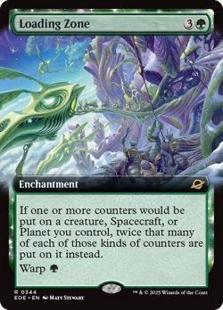 Loading Zone (Extended Art) [Edge of Eternities] Foil Near Mint - Image 1