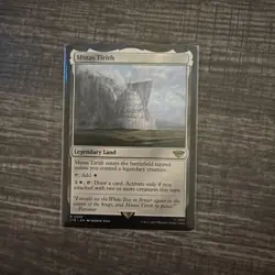 Minas Tirith Rare MTG Lord Of The Rings - Tales Of Middle Earth 256 NM - Image 1