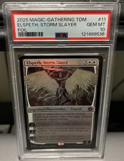2025 MTG TDM Elspeth, Storm Slayer Foil #11 PSA 10 - Image 1