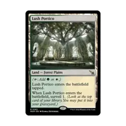 WOTC Murders at Karlov Manor Lush Portico (R) NM - Image 1