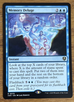 MTG Innistrad Remastered, Memory Deluge - Image 1
