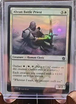 Abzan Battle Priest Khans of Tarkir MTG Foil Lightly Played - Image 3