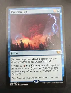Cyclonic Rift Commander 2014 MTG Regular Lightly Played - Image 1