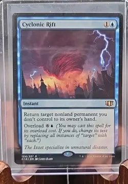 Cyclonic Rift Commander 2014 MTG Regular Lightly Played - Image 3