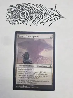 Eldrazi Conscription X1 Rise of the Eldrazi Regular Non Foil Mtg - Image 1