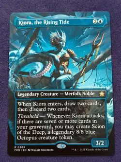 MTG: Foundations: BORDERLESS: Kiora, the Rising Tide - Image 1