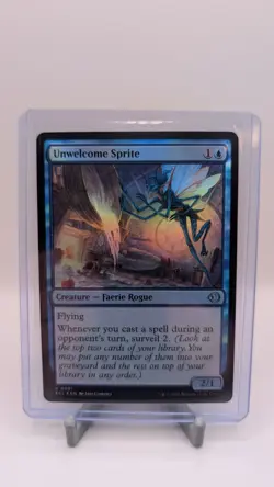 Unwelcome Sprite #81 (Foil) Lorwyn Eclipsed Magic the Gathering - Image 1
