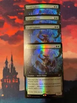 MTG Edge of Eternities Icetill Explorer Extended Art Foil x 4 - Image 1