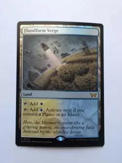 MTG Floodfarm Verge (DSK) Duskmourn: House of Horror Foil Rare 259 - Image 1