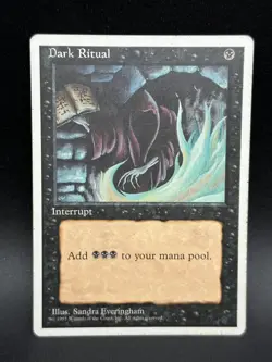 MTG Dark Ritual C Fourth Edition #116 - Image 1