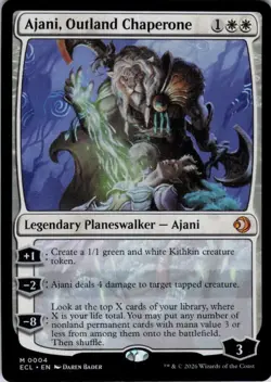 MTG Ajani, Outland Chaperone (4) | NM | Lorwyn Eclipsed {ECL} - Image 1