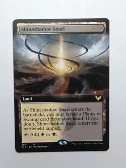 MTG Shineshadow Snarl (STX) Strixhaven School of Mages Extended Regular Rare 364 - Image 1