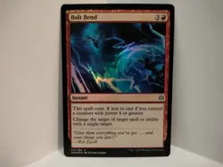 MTG Bolt Bend War of the Spark Foil Uncommon NM 115/264 Magic The Gathering - Image 1