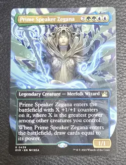 Prime Speaker Zegana (Anime Borderless) Ravnica Remastered Regular MTG NM Magic - Image 1