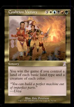 Coalition Victory LP Light Play Timeshifted MTG [12305] - Image 1
