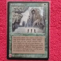 Magic: The Gathering Sylvan Library Enchantment Legends Uncommon 1994 Harold Mc. - Image 1