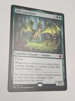 Mtg Magic D&D AFR Old Gnawbone - Image 2