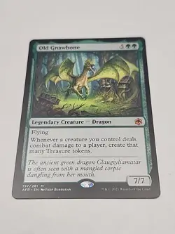 Mtg Magic D&D AFR Old Gnawbone - Image 3
