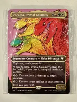 Magic Con Exclusive Zacama Primal Calamity Pin - Magic the Gathering - Image 1
