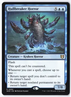 Hullbreaker Horror R Commander: Wilds of Eldraine 95 NM - Image 1