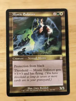 Magic the Gathering MTG Mystic Enforcer Odyssey 290/350 Regular Rare - Image 4