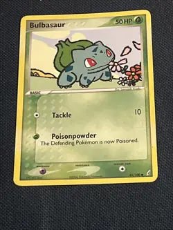 2006 Pokemon, EX Crystal Guardians, #45/100 Bulbasaur, Common (b) - Image 1