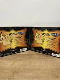 Pokemon TCG Shining Fates Pikachu V Box Set - Factory Sealed Lot 2 - Image 2