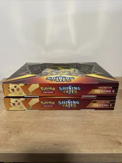 Pokemon TCG Shining Fates Pikachu V Box Set - Factory Sealed Lot 2 - Image 3