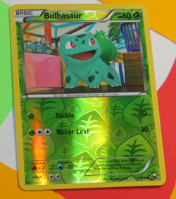 Bulbasaur 1/108 BW Dark Explorers Pokemon Reverse Holo - Image 1