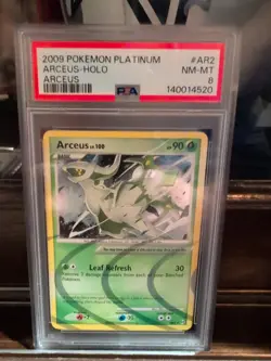 2009 Pokemon Platinum Arceus Holo Arceus #AR2 PSA 8 - Image 1