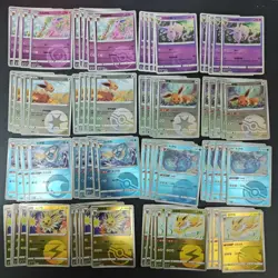 180*Lot Pokemon Chinese Gem Pack Vol. 2 Eeveelutions Energy Reverse Holo #2 KB72 - Image 2