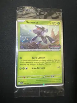 Pokemon Genesect promo 008/094 Phantasmal Flames Best Buy exclusive SEALED - Image 1