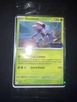 Pokemon Genesect promo 008/094 Phantasmal Flames Best Buy exclusive SEALED - Image 3