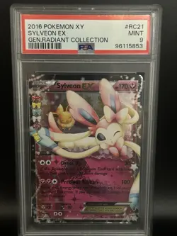Pokemon TCG - Sylveon EX - RC21 Generations: Radiant Collection - PSA 9 - Image 1