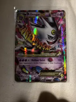 Pokemon Mega Gengar EX Black Star Promo Moderately Played - Image 1