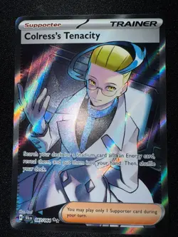 Pokemon Shrouded Fable Colress's Tenacity #087/064 NM - Image 1