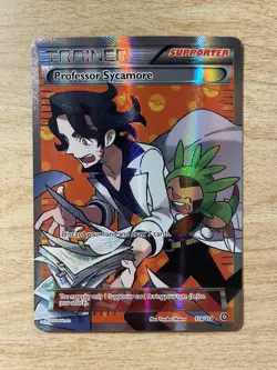 2016 Pokemon XY Steam Siege - Professor Sycamore 114/114 Full Art Ultra Rare - Image 1