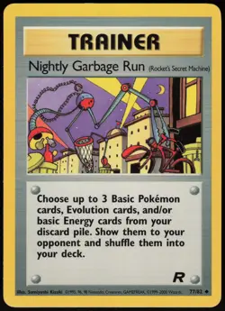Nightly Garbage Run 77/82 Uncommon Team Rocket Pokemon - Image 1