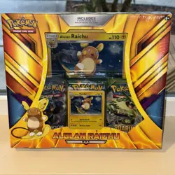 Pokemon Alolan Raichu Box Roaring Skies/Sun & Moon New/Sealed US SELLER - Image 1