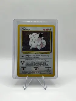 Pokemon TCG Clefairy Base Set 5/102 - Image 1