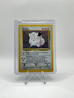 Pokemon TCG Clefairy Base Set 5/102 - Image 2