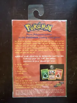 Vintage 1999 Pokemon Brushfire Theme Deck, WOTC Factory Sealed - Image 2