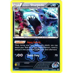Lightly Played Team Aqua's Sharpedo - 21/34 - Holo Rare Pokemon Double Crisis - Image 1