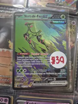 French Iron Leaves Ex Vert-de-fer Pokemon Scarlet Violet - Image 1