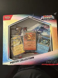 Pokemon TCG SV8.5 Prismatic Evolutions Poster Collection Box Factory Sealed - Image 1