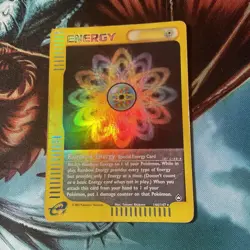 Rainbow Energy - 144/147 Aquapolis Pokemon - Rare HOLO HAVY PLAYD - Image 1